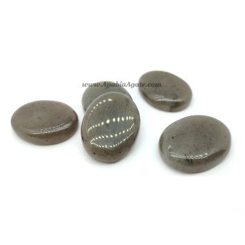Grey Aventurine Oval Stones - Premium Quality Healing Crystals