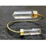 Crystal Quartz Pencil Points Bangle - Handcrafted Healing Jewelry