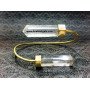 Crystal Quartz Pencil Points Bangle - Handcrafted Healing Jewelry