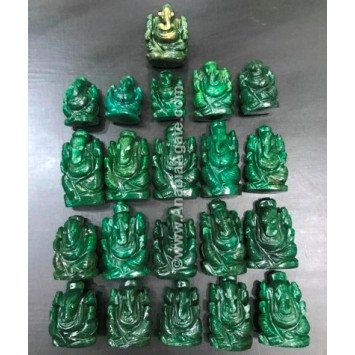 Mica Agate Ganesha figurine | Size 2 - 2.5 inches