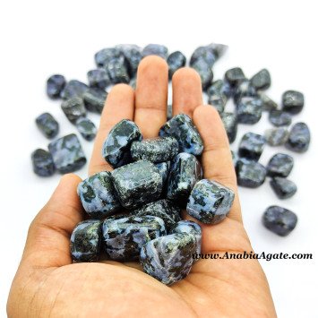 Indigo Gabbro Tumbled Stones - Beautiful Natural Healing Crystals