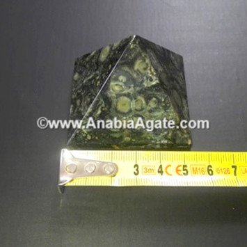 Kambaba Jasper Gemstone Pyramid for Spiritual Healing