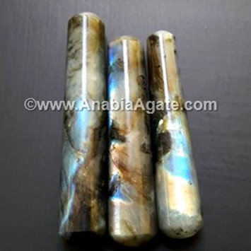 Labradorite Smooth Massage Wand - Relaxation and Wellness Tool