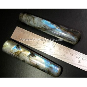 Labradorite Smooth Massage Wand - Relaxation and Wellness Tool