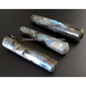 Labradorite Smooth Massage Wand - Relaxation and Wellness Tool