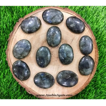 Labradorite Worry Stones - Calming Crystals for Anxiety Relief
