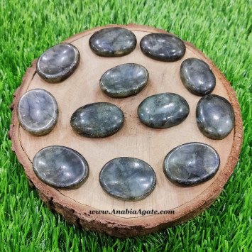 Labradorite Worry Stones - Calming Crystals for Anxiety Relief