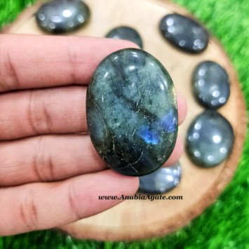 Labradorite Worry Stones - Calming Crystals for Anxiety Relief