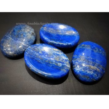 Lapis Lazuli Worry Stones - Soothing Gemstone for Stress Relief