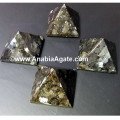 Larvikite Gemstone Pyramid (Black Moonstone) - Unique Crystal for Energy Healing