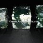 Moss Agate Big Size Cube - Natural Gemstone Decor