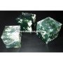 Moss Agate Big Size Cube - Natural Gemstone Decor