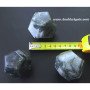 Moss Agate Dodecahedron Shape Crystal