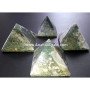 Moss Agate Baby Pyramids - Natural Gemstone Decor