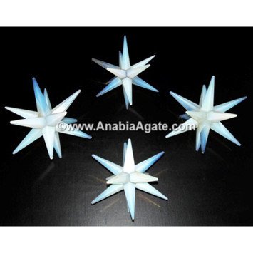 Opalite 12 Point Star