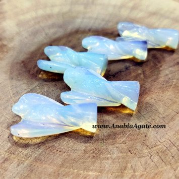 Opalite 1 Inch Angel Figurines - Beautifully Crafted Angel Figurines