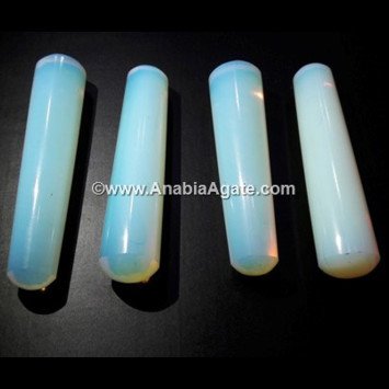 Opalite Smooth Massage Wand - Relaxation and Healing Tool