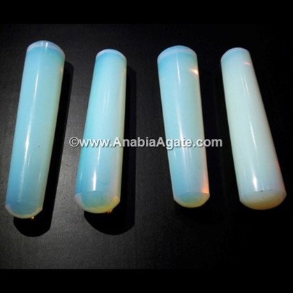 Opalite Smooth Massage Wand - Relaxation and Healing Tool