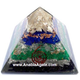 Orgone Big Size Six Layer Pyramid - Powerful Energy Harmonizer