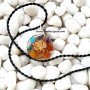Orgone Copper Chakra Pendant with Tree of Life Symbol