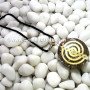 Orgone Copper Pendant with Chakra Reiki Symbols - Healing Energy Jewelry