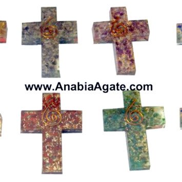 Orgone Cross Pendants | Spiritual Protection and Healing Jewelry