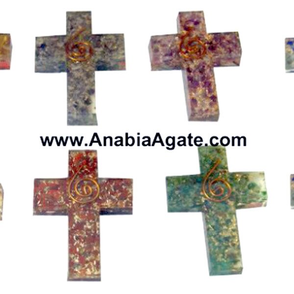 Orgone Cross Pendants | Spiritual Protection and Healing Jewelry