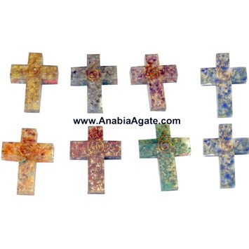 Orgone Cross Pendants | Spiritual Protection and Healing Jewelry