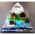 Orgone Pyramid with Eight Small Pyramids Inside | Energy Enhancing Crystal Pyramid