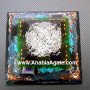 Orgone Pyramid with Eight Small Pyramids Inside | Energy Enhancing Crystal Pyramid
