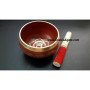 Tibetan Sacral Chakra Singing Bowl with Leather Stick