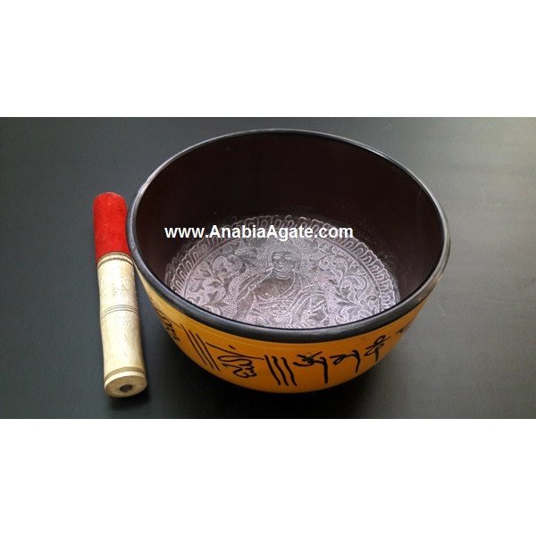 Tibetan Aluminium Singing Bowl - 7.5 Inches for Meditation and Healing