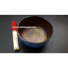 Tibetan Aluminium Singing Bowl for Meditation and Healing 6.5 Inches
