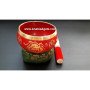 Tibetan Root Chakra Singing Bowl with Cushion and Leather Stick | Mindfulness Meditation Tool