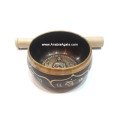 4-Inch Tibetan Singing Bowl with Embossed Buddha for Meditation