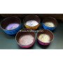 Tibetan Aluminium Singing Bowl Set with Leather Sticks (Set of 5)