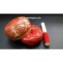 Tibetan Sacral Chakra Singing Bowl with Cushion and Leather Stick