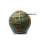 Green Aventurine Usui Engraved Sphere