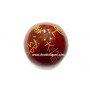 Red Jasper Usui Engraved Sphere - Healing Crystals & Energy Stones