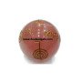 Rose Quartz Usui Engraved Sphere - Healing Crystal for Balance and Love