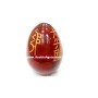 Red Jasper Usui Engraved Eggs for Energy Healing and Meditation