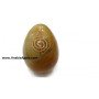Yellow Aventurine Usui Engraved Reiki Egg for Energy Healing and Balance