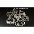 Chakra Silver Symbols Metal Pendant Set | The Ultimate Balance
