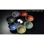 Chakra Stone Bowls Set - 2 Inches | Hand-Carved Healing Crystal Bowls