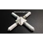 Scolecite 4 Pencil Energy Generator with Pyramid in Center