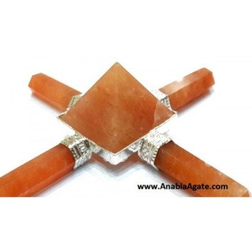Orange Aventurine Energy Generator - Harmonize Your Space