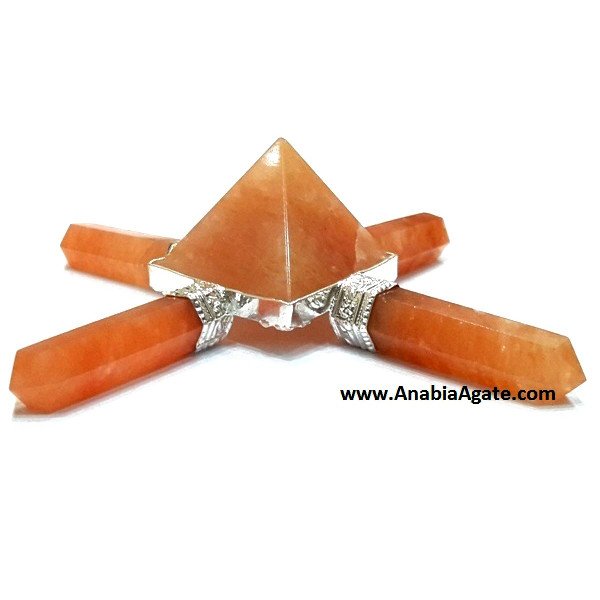 Orange Aventurine Energy Generator - Harmonize Your Space