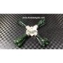 Mica Agate Angel Energy Generator with Crystal Pyramid in Center
