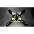 Black Tourmaline Pencil Energy Generator with Engraved Reiki Pyramid