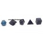 Lapis Lazuli 5pcs Sacred Geometry Set